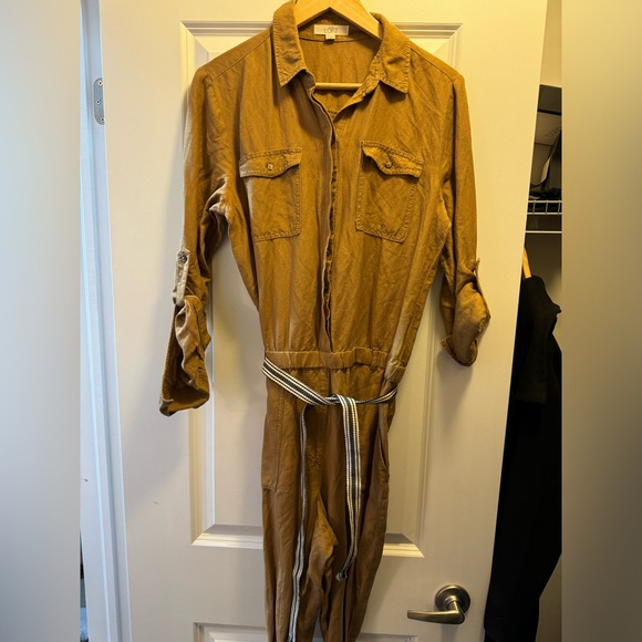 Loft linen jumpsuit size small - Picture 3 of 5